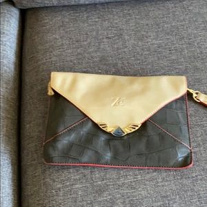 Zone 6 wrist clutch crossbody purse